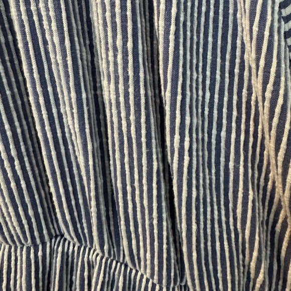 Caution To The Wind navy and white cropped jumpsuit Size M - Picture 6 of 12